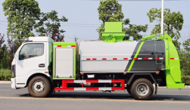 
								Pure Electric Kitchen Waste Truck full									