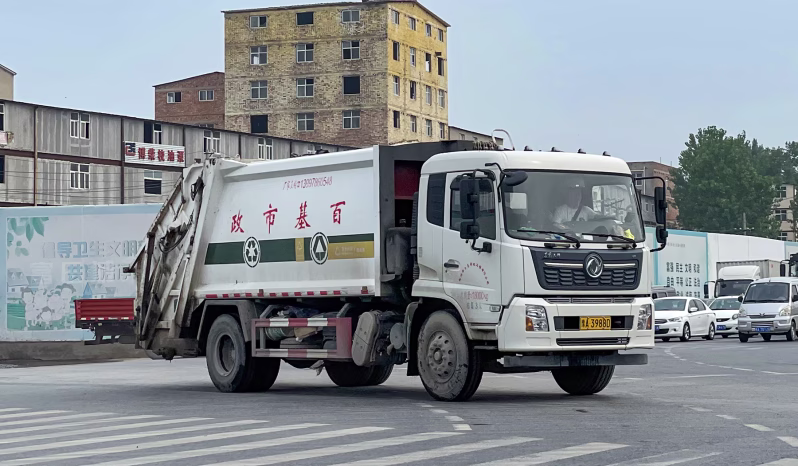 Dongfeng Tianjin rear-loading garbage-truck type reference — 2022