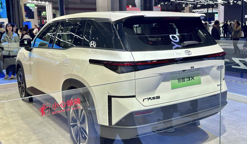 Toyota bZ3X electric SUV exterior; model-family reference photograph