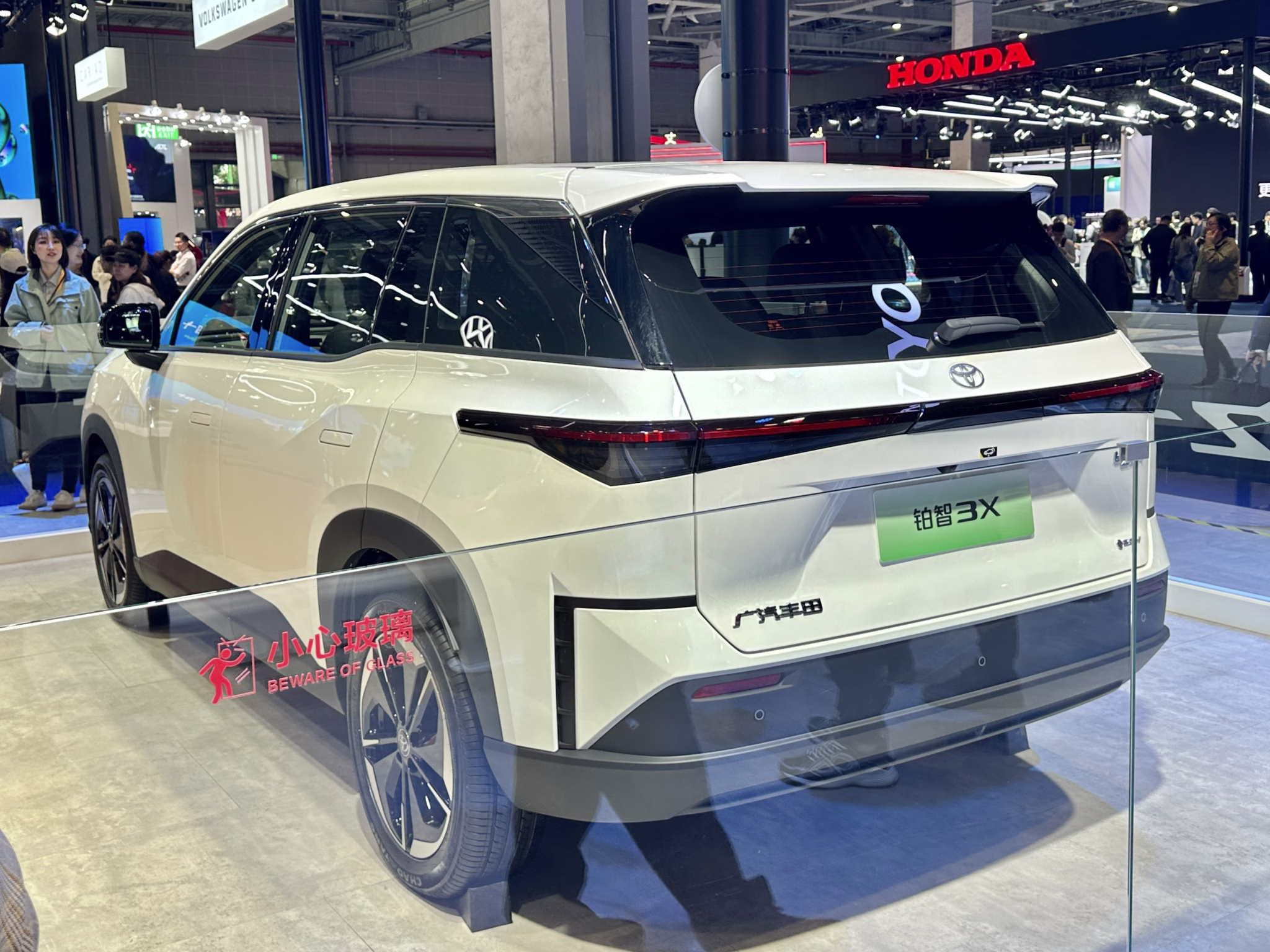 Toyota bZ3X electric SUV exterior; model-family reference photograph