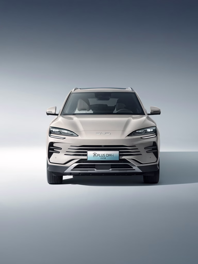 BYD Song PLUS DM-i 2025 exterior; manufacturer model-family reference image