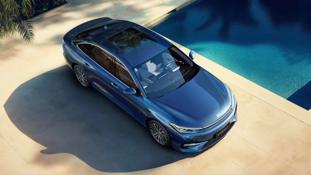Geely Galaxy A7 EM exterior; manufacturer reference, not allocated stock