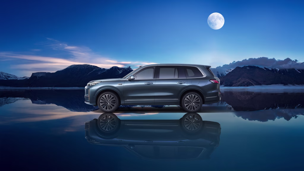 Geely Galaxy M9 exterior; manufacturer reference, not allocated stock