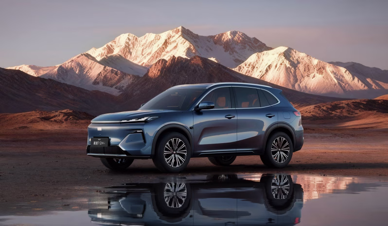 Geely Galaxy Starship 7 EM-i exterior; manufacturer reference, not allocated stock
