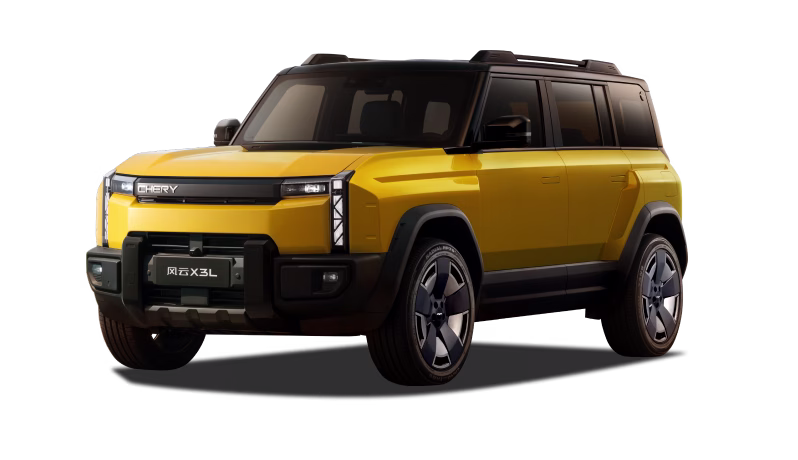 Chery Fulwin X3L exterior; manufacturer reference, not allocated stock