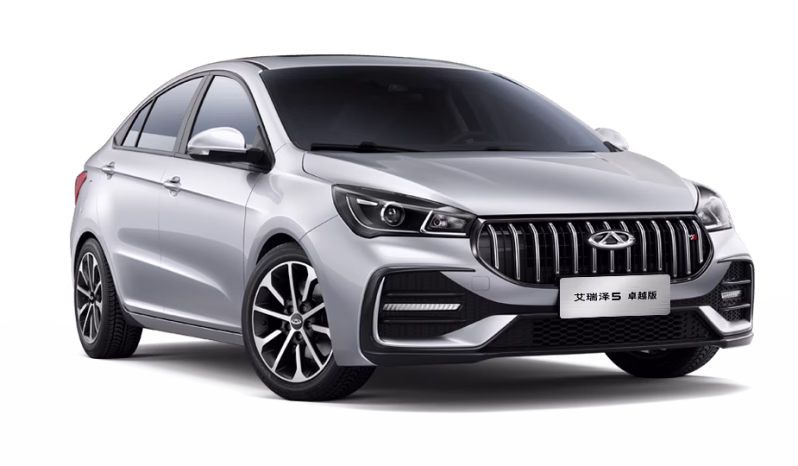 Chery Arrizo 5 exterior; manufacturer model-family reference image