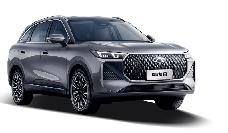 Chery Tiggo 8 Tiger exterior; manufacturer model-family reference image