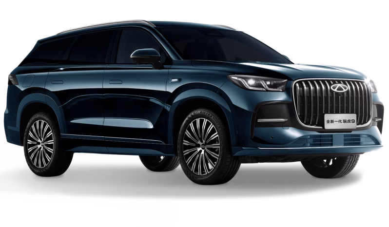 Chery Tiggo 9 exterior; manufacturer model-family reference image