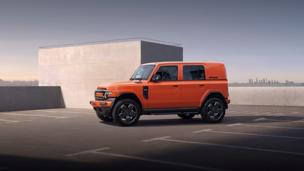 iCAR V23 exterior; manufacturer model-family reference image